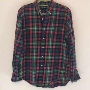 Ralph Lauren Classic Fit Flannel Button Down